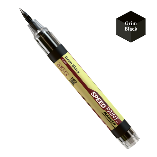 The Army Painter - SpeedPaint Markers - Grim Black