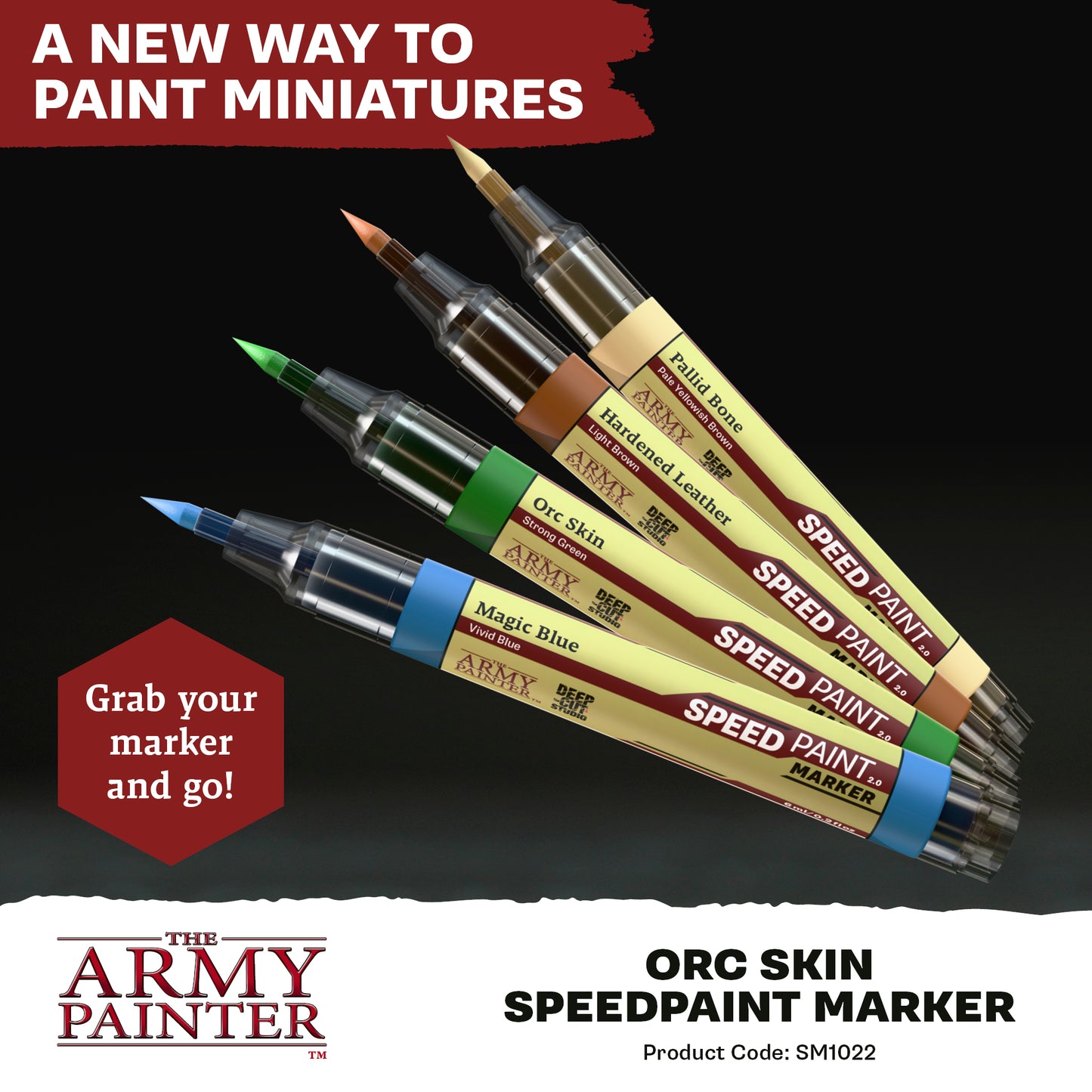 The Army Painter - SpeedPaint Markers - Orc Skin