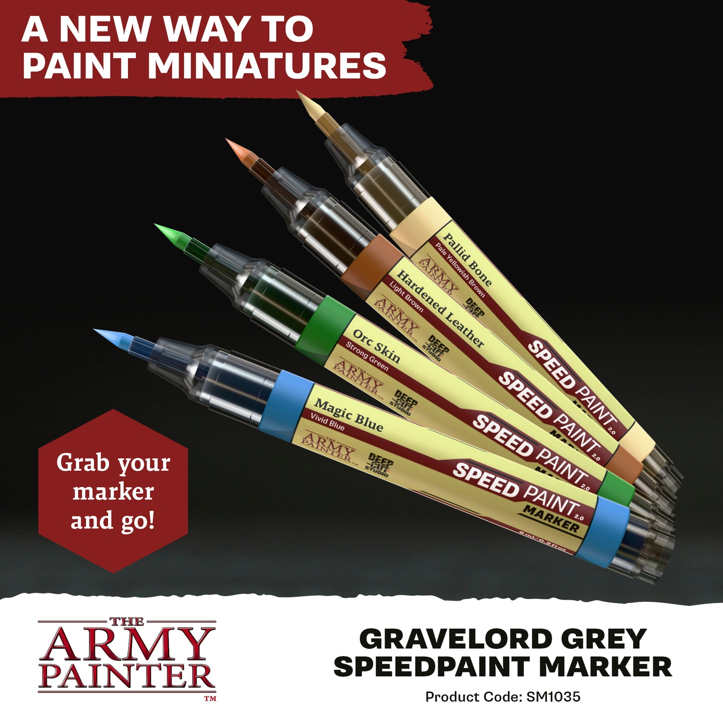 The Army Painter - SpeedPaint Markers - Gravelord Grey
