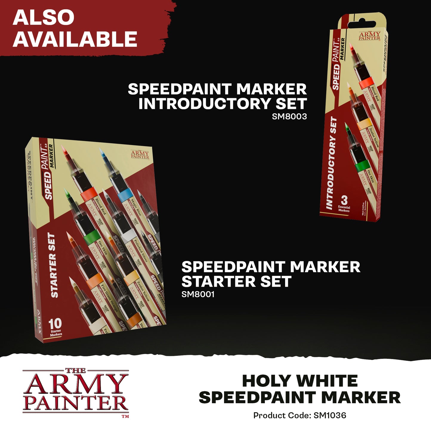 The Army Painter - SpeedPaint Markers - Holy White
