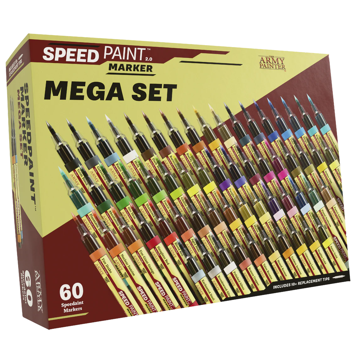PRE-ORDER - The Army Painter - SpeedPaint Markers - Mega Set