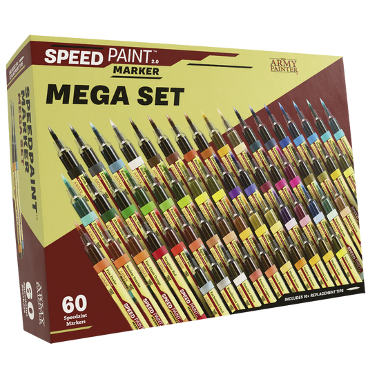 PRE-ORDER - The Army Painter - SpeedPaint Markers - Mega Set