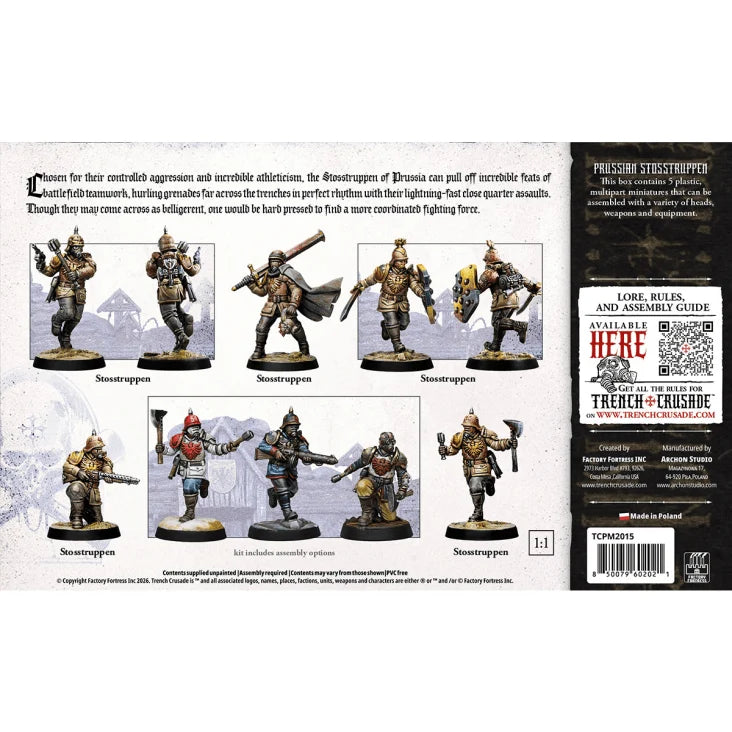 Archon Studio - Trench Crusade - Prussian Stosstruppen