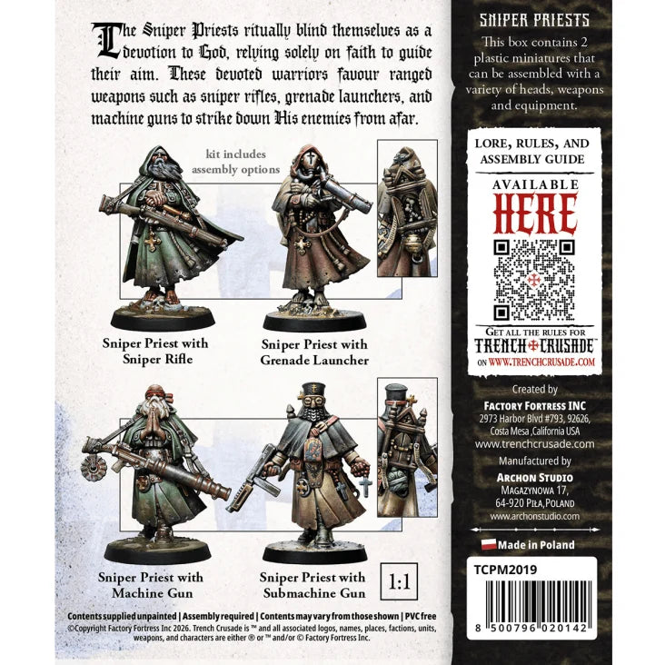 Archon Studio - Trench Crusade - Sniper Priests
