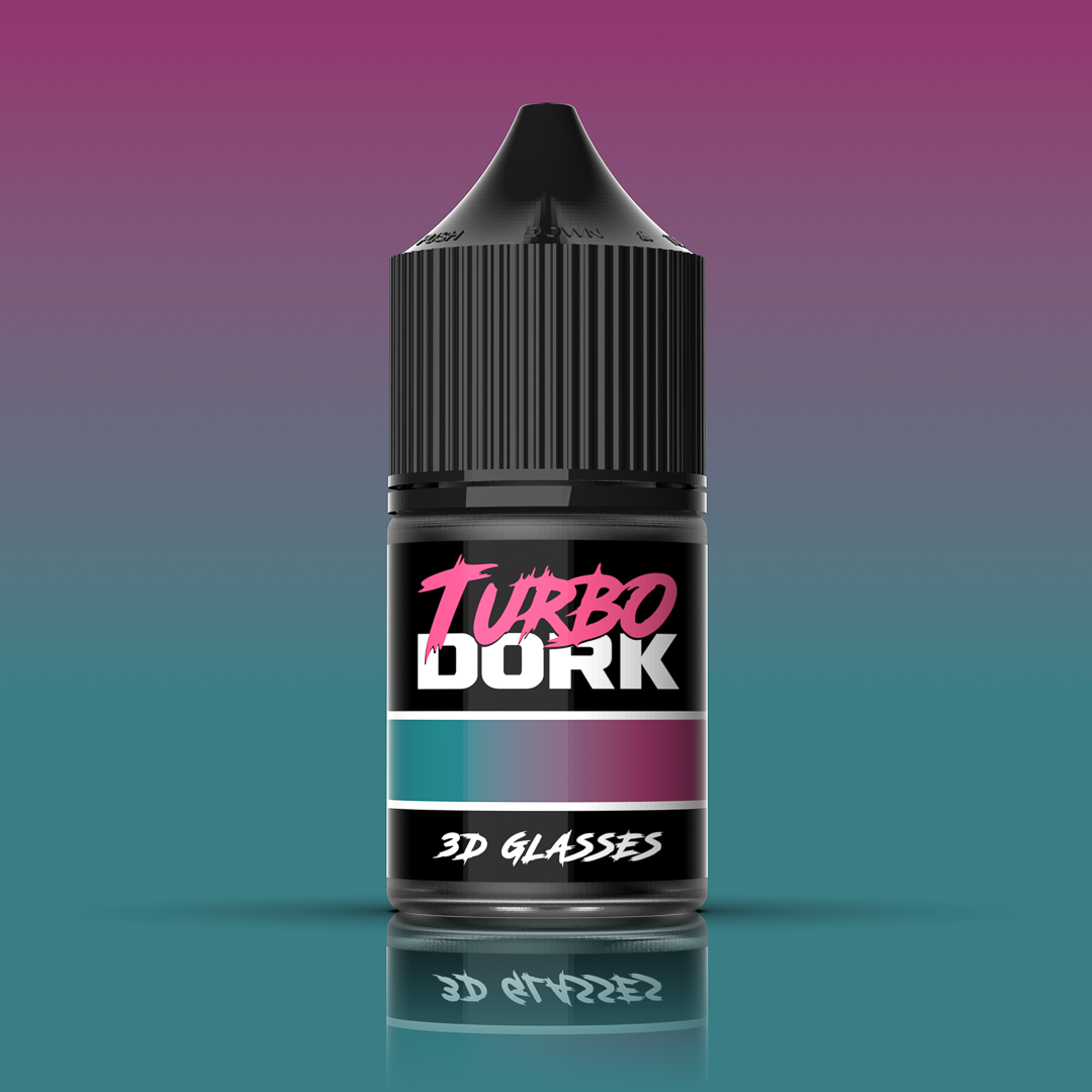 Turbo Dork - 3D Glasses - TurboShift - Acrylic Paint 22ml Bottle