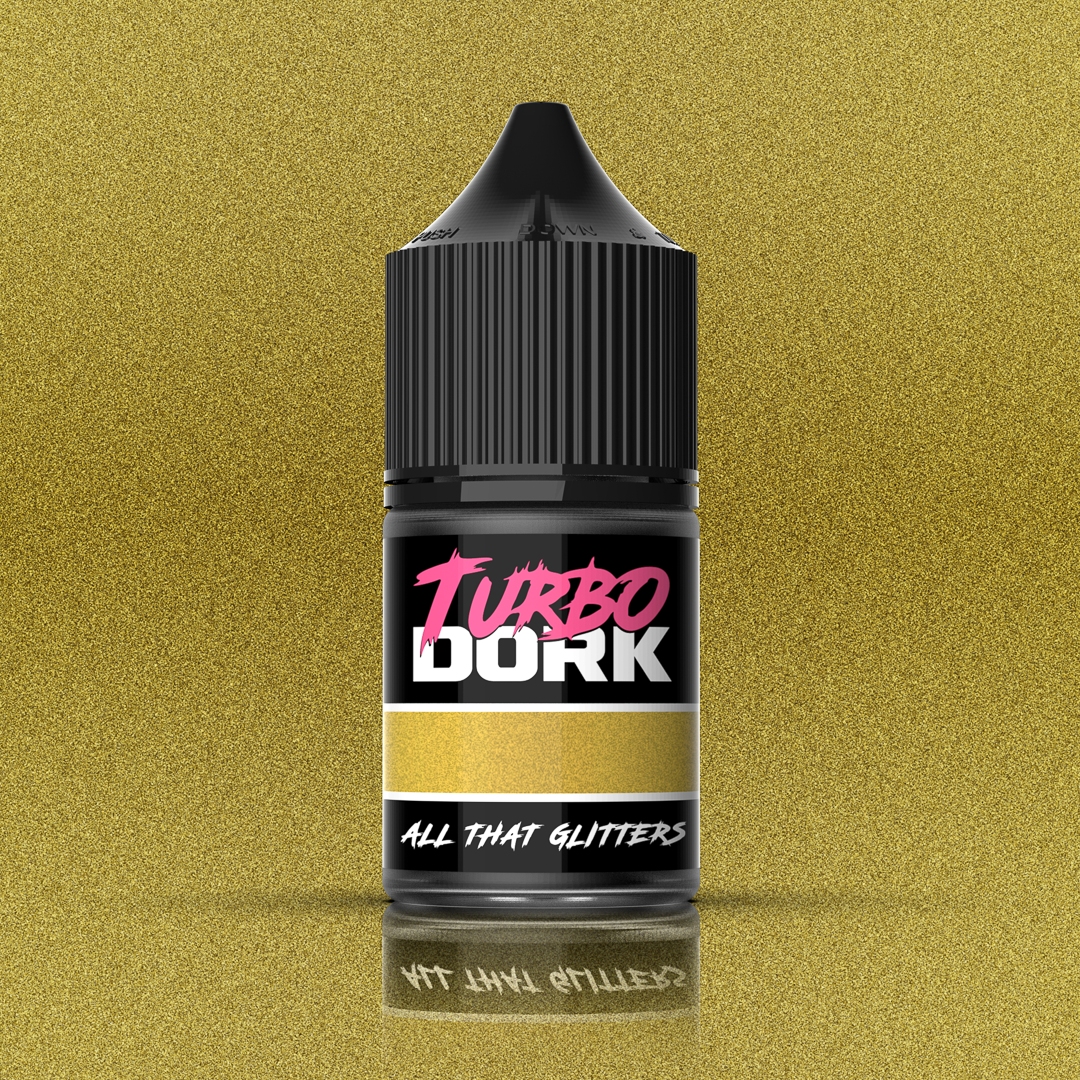 Turbo Dork - All That Glitters - Metallic - Acrylic Paint 22ml Bottle