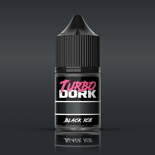Turbo Dork - Black Ice - Metallic - Acrylic Paint 22ml Bottle