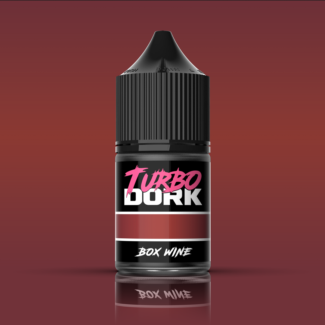 Turbo Dork - Box Wine - Metallic - Acrylic Paint 22ml Bottle