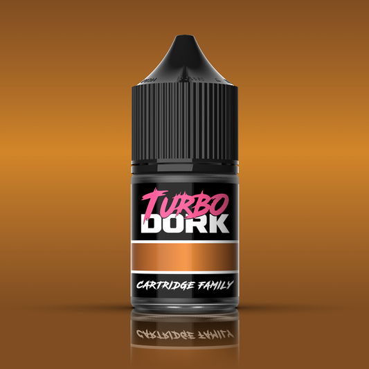 Turbo Dork - Cartridge Family - Metallic - Acrylic Paint 22ml Bottle