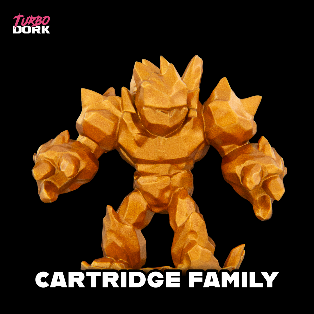 Turbo Dork - Cartridge Family - Metallic - Acrylic Paint 22ml Bottle