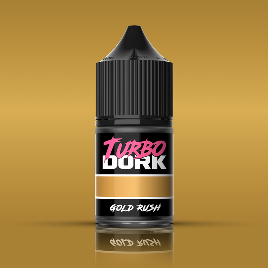 Turbo Dork - Gold Rush - Metallic - Acrylic Paint 22ml Bottle