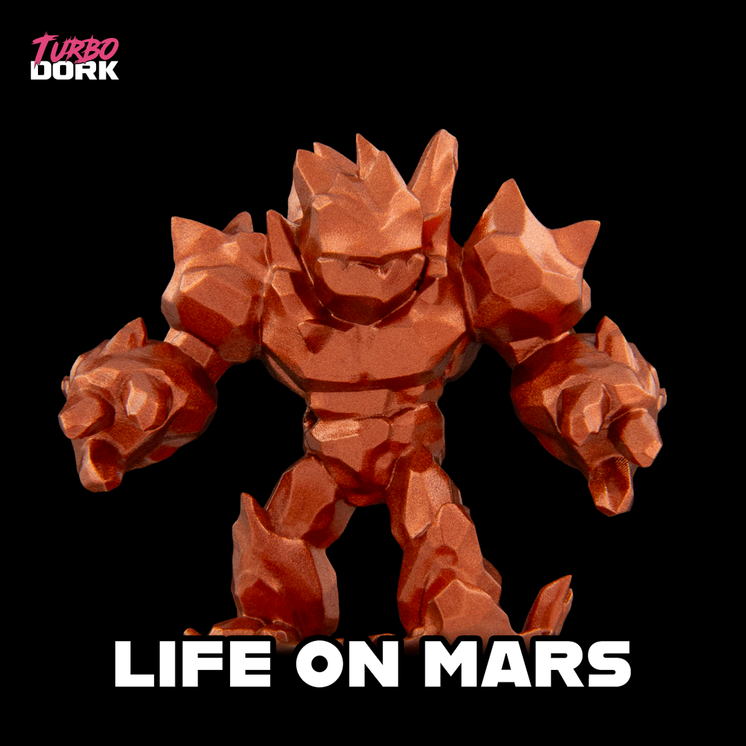 Turbo Dork - Life On Mars - Metallic - Acrylic Paint 22ml Bottle