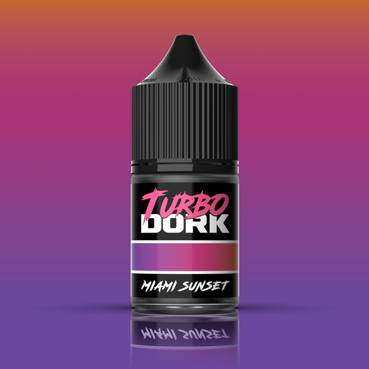 Turbo Dork - Miami Sunset - TurboShift - Acrylic Paint 22ml Bottle