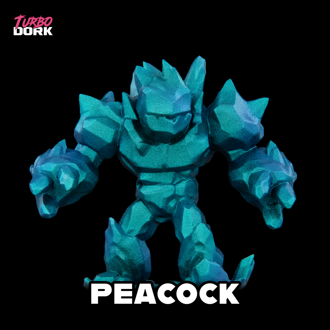 Turbo Dork - Peacock - TurboShift - Acrylic Paint 22ml Bottle