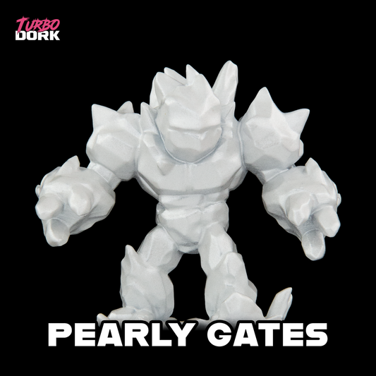 Turbo Dork - Pearly Gates - Metallic - Acrylic Paint 22ml Bottle