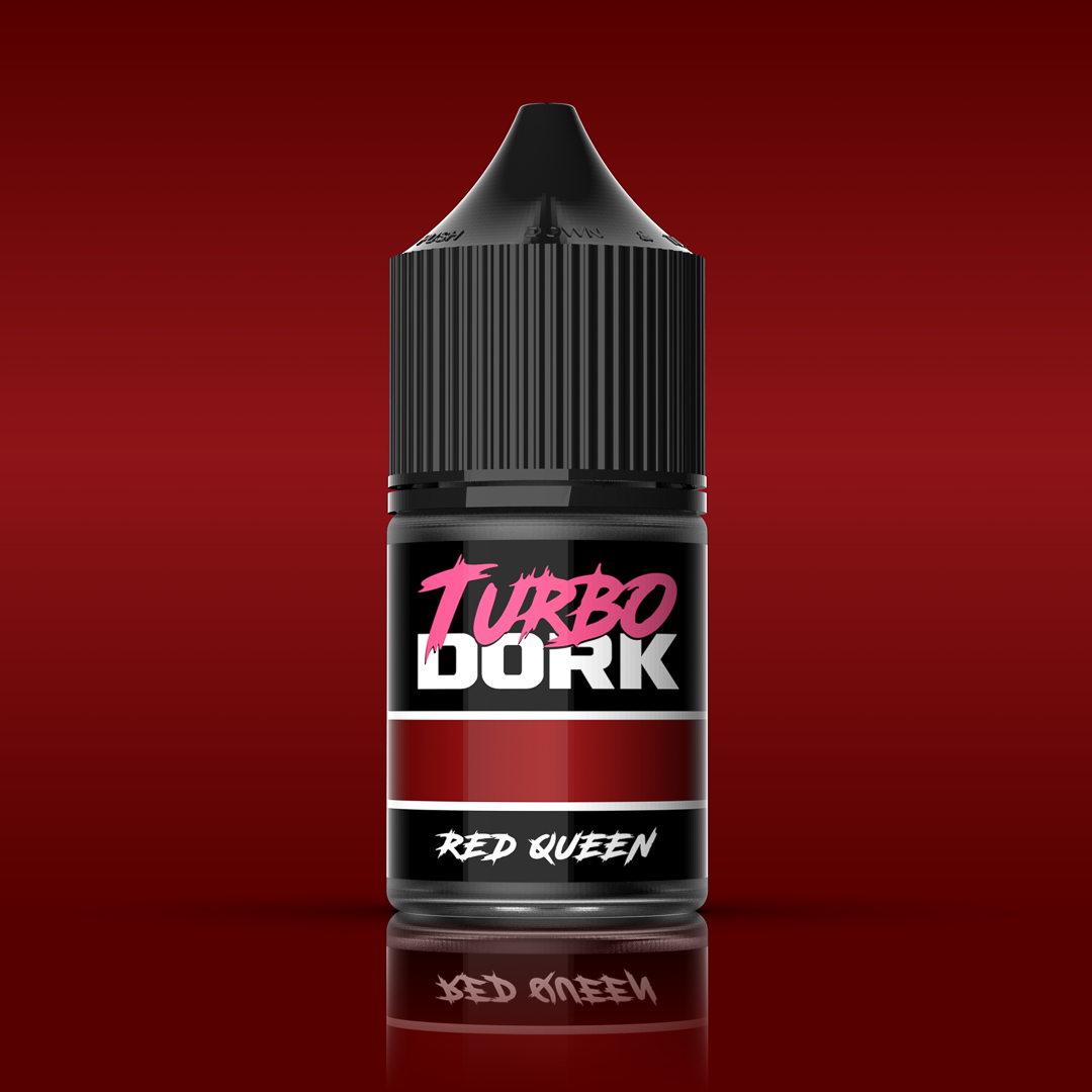 Turbo Dork - Red Queen - Metallic - Acrylic Paint 22ml Bottle