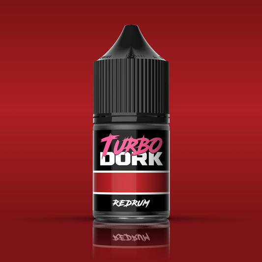 Turbo Dork - Redrum - Metallic - Acrylic Paint 22ml Bottle