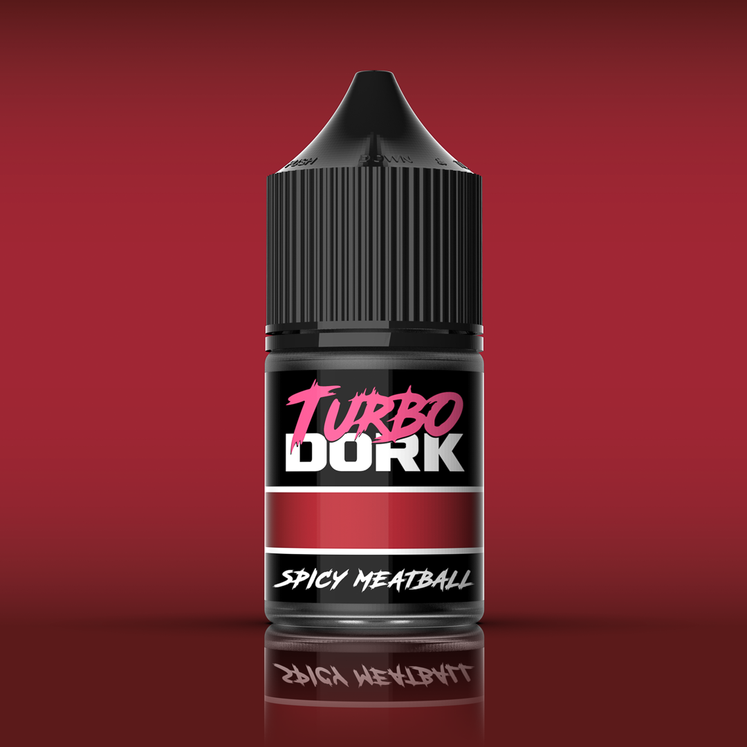 Turbo Dork - Spicy Meatball - Metallic - Acrylic Paint 22ml Bottle