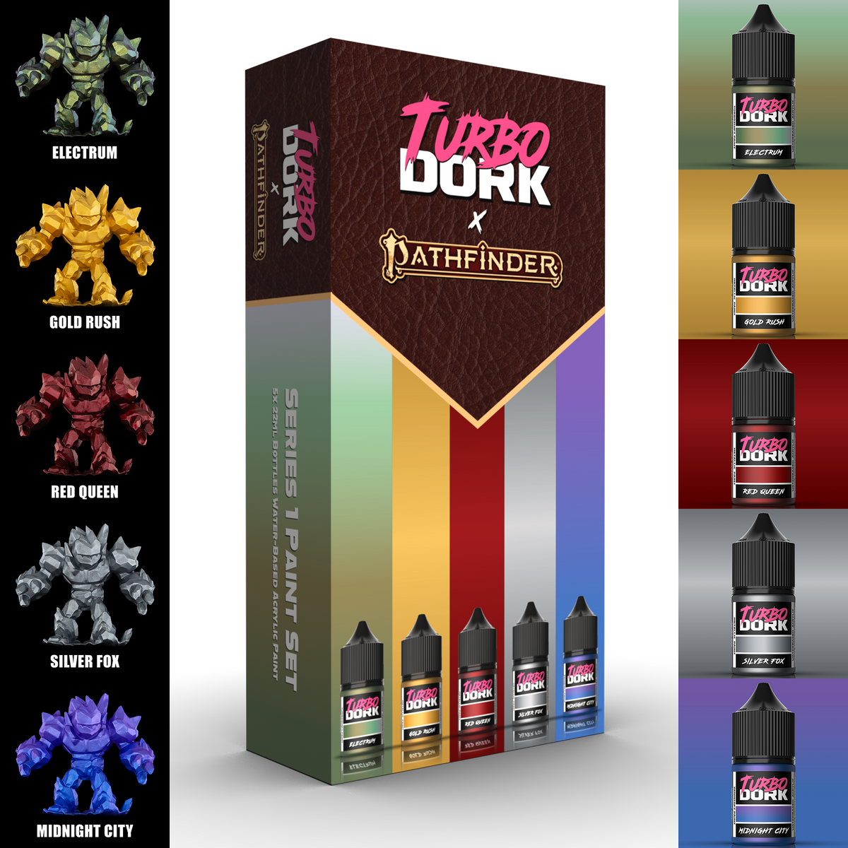 Turbo Dork - Pathfinder - Series 1 Paint Set
