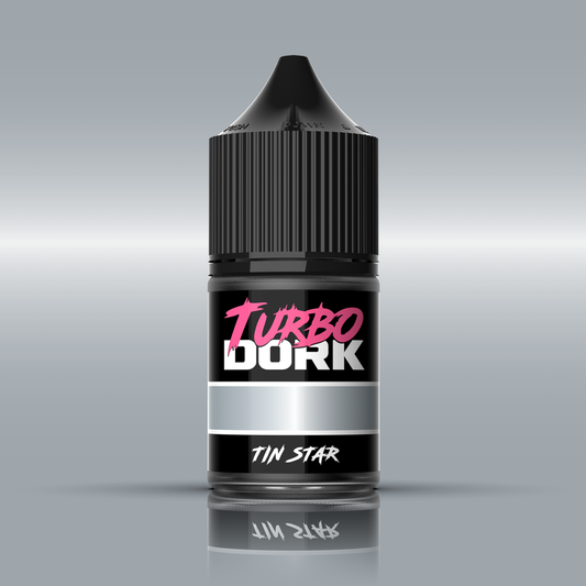 Turbo Dork - Tin Star - Metallic - Acrylic Paint 22ml Bottle
