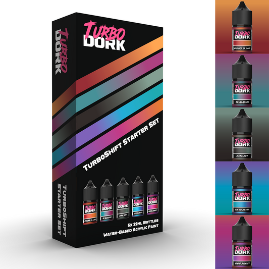 Turbo Dork - TurboShift Starter Set - Acrylic Paint Set