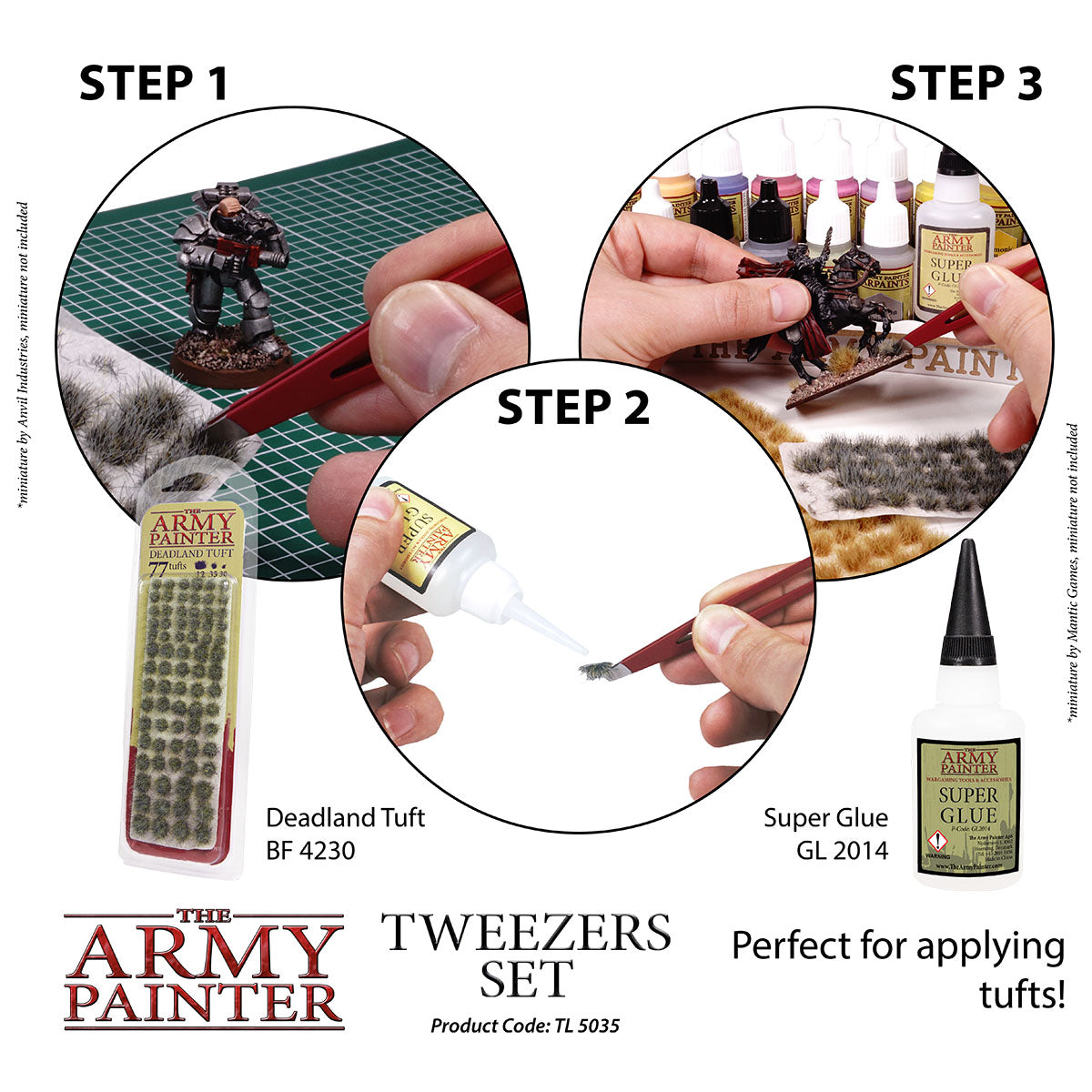 The Army Painter - Tweezer Set for miniatures