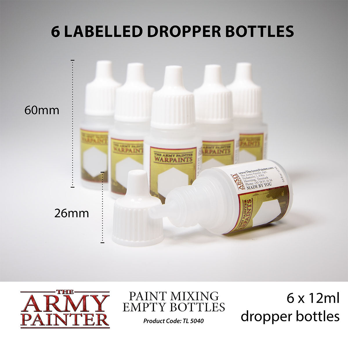 The Army Painter - Paint Mixing Bottles