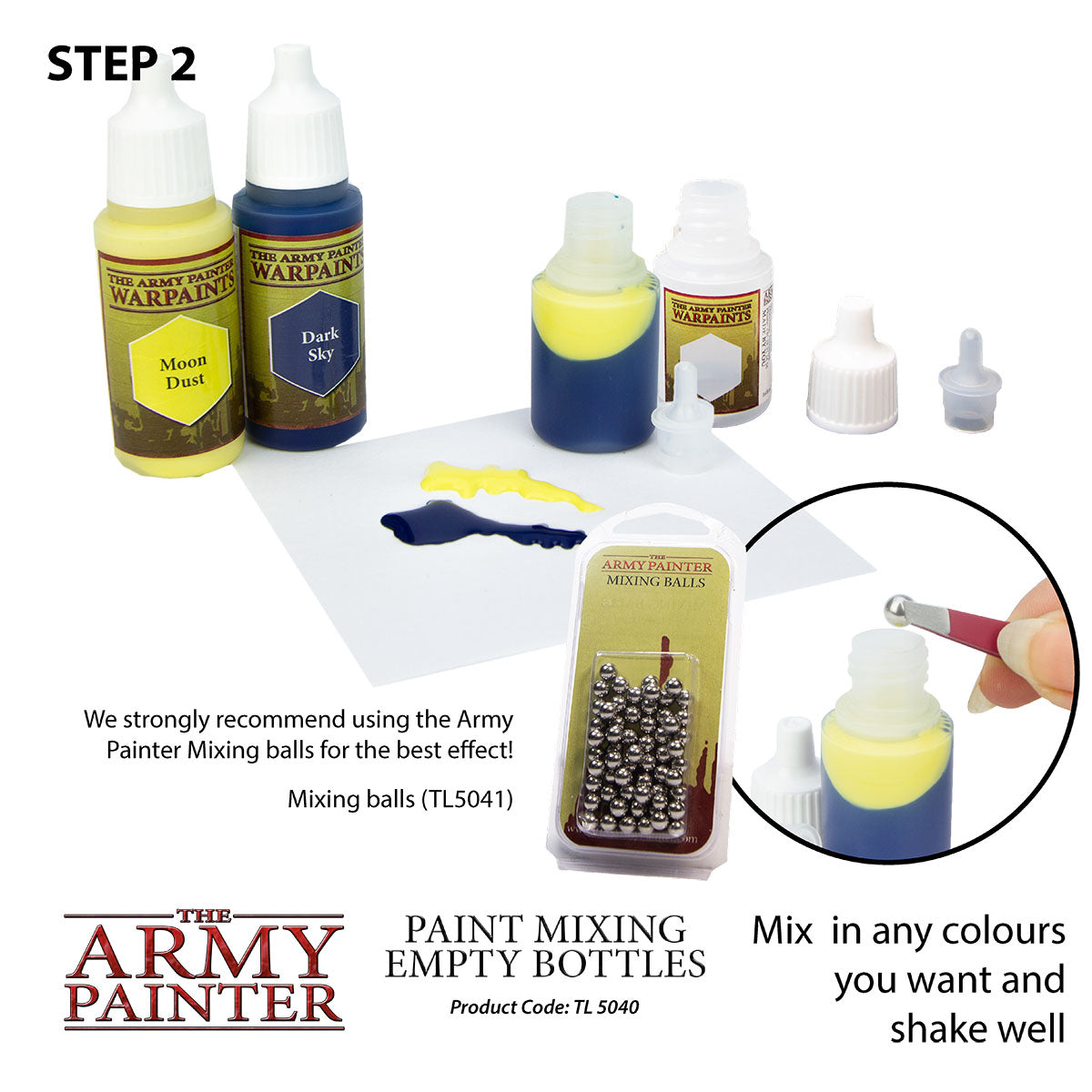 The Army Painter - Paint Mixing Bottles