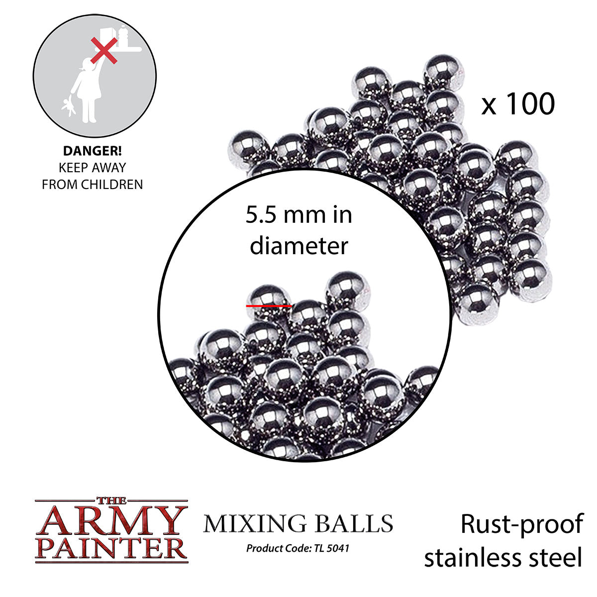 The Army Painter - Mixing Balls (Pk100)