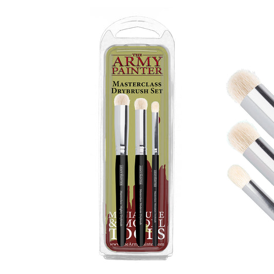 The Army Painter - Masterclass Drybrush Set - 3pc