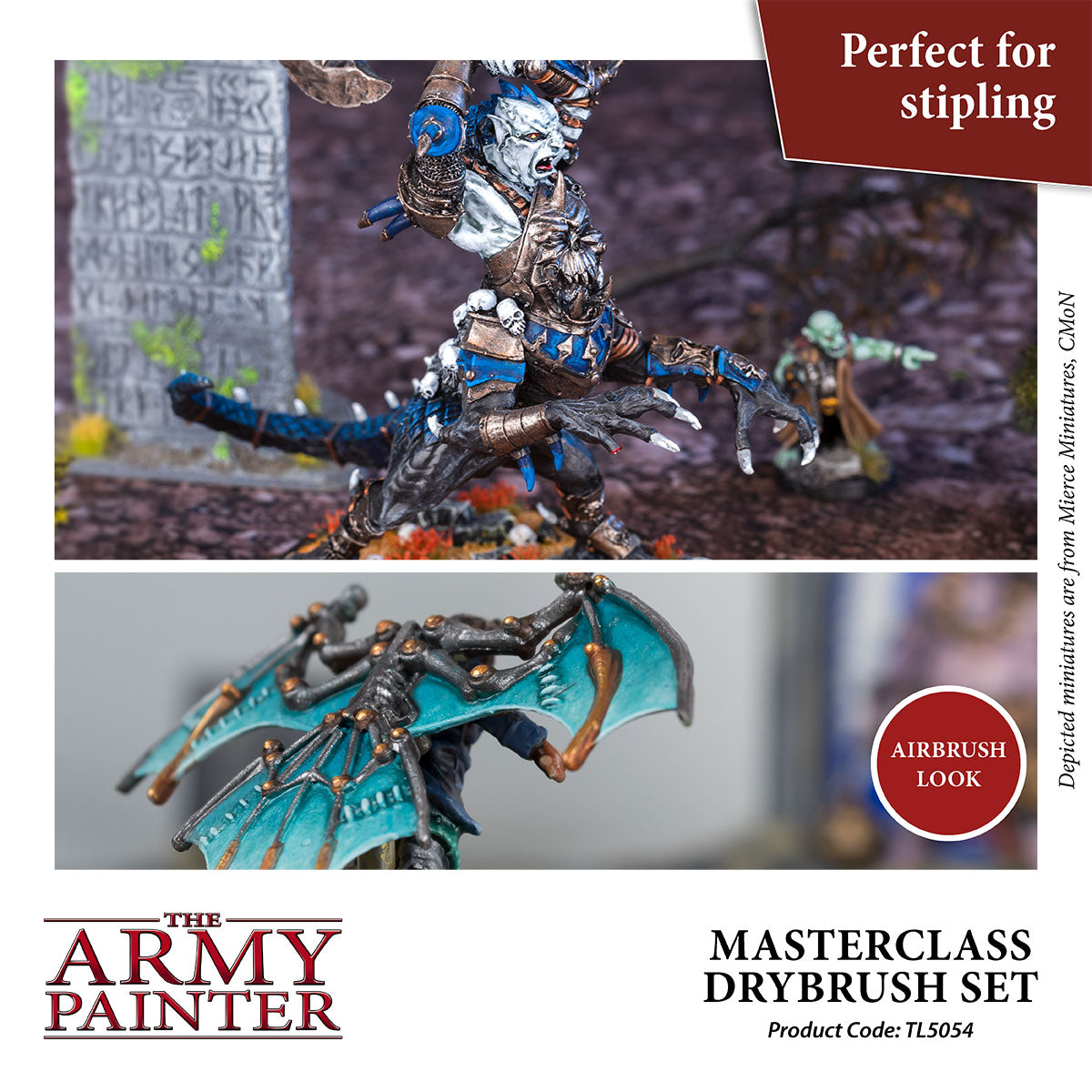 The Army Painter - Masterclass Drybrush Set - 3pc