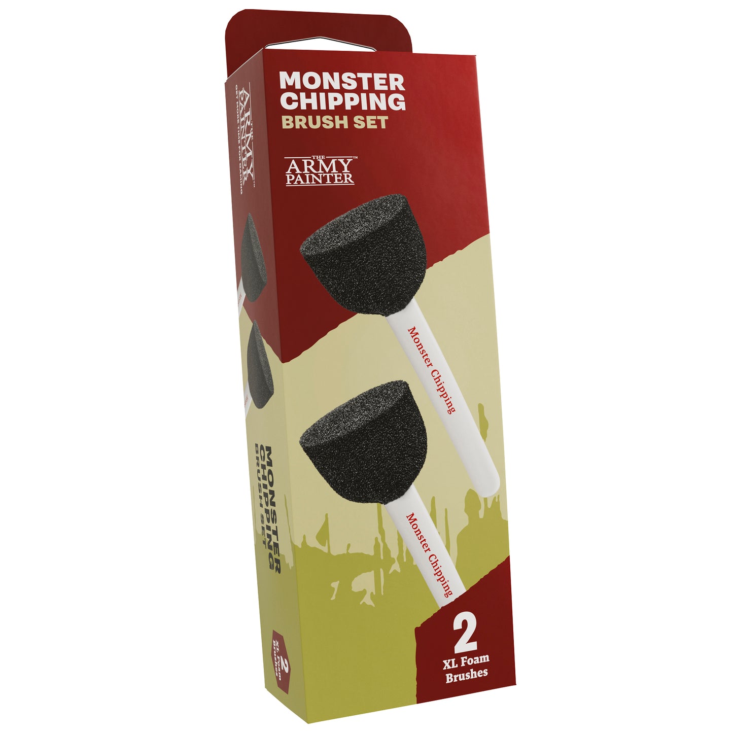 The Army Painter - Monster Chipping Brush Set Set - 2pc