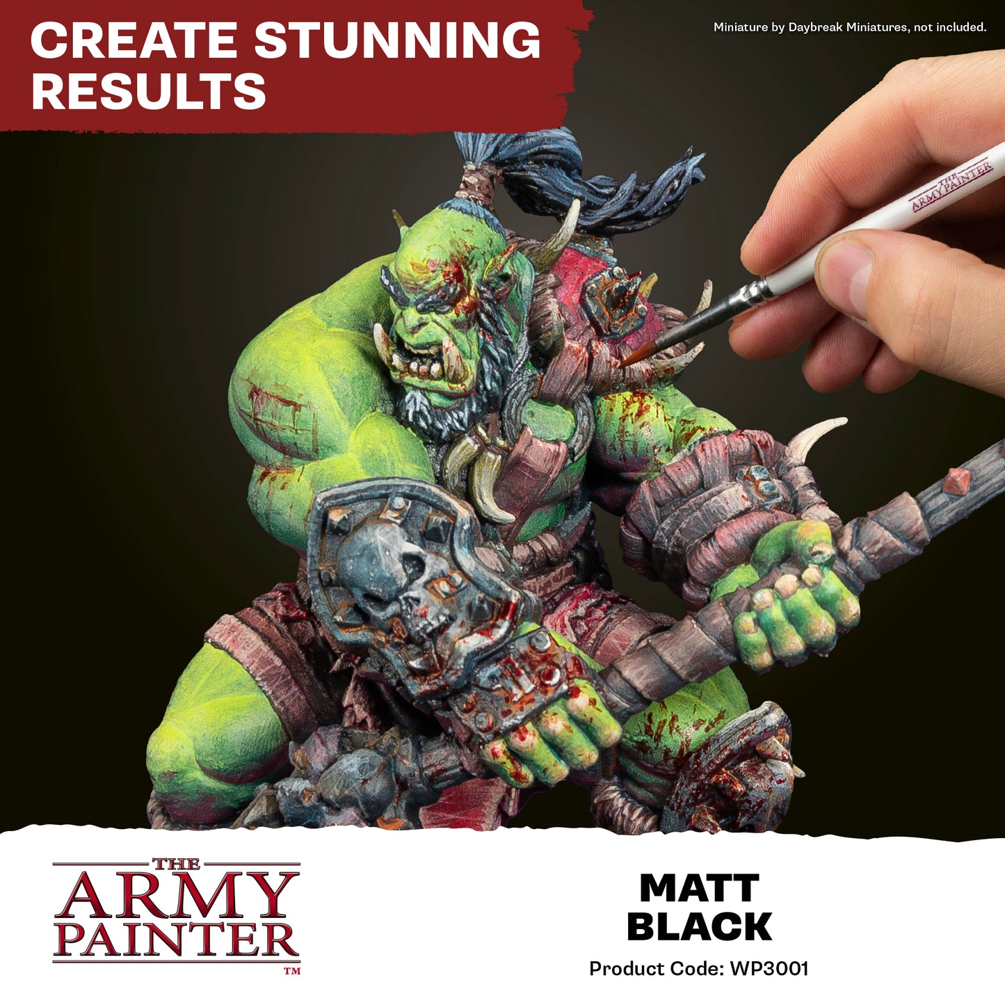 The Army Painter - Warpaints Fanatic - Matt Black