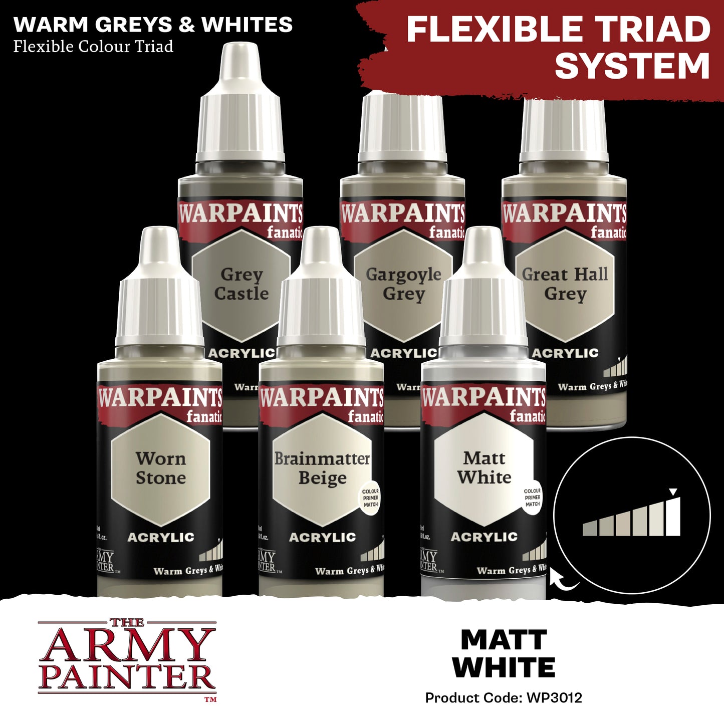 The Army Painter - Warpaints Fanatic - Matt White