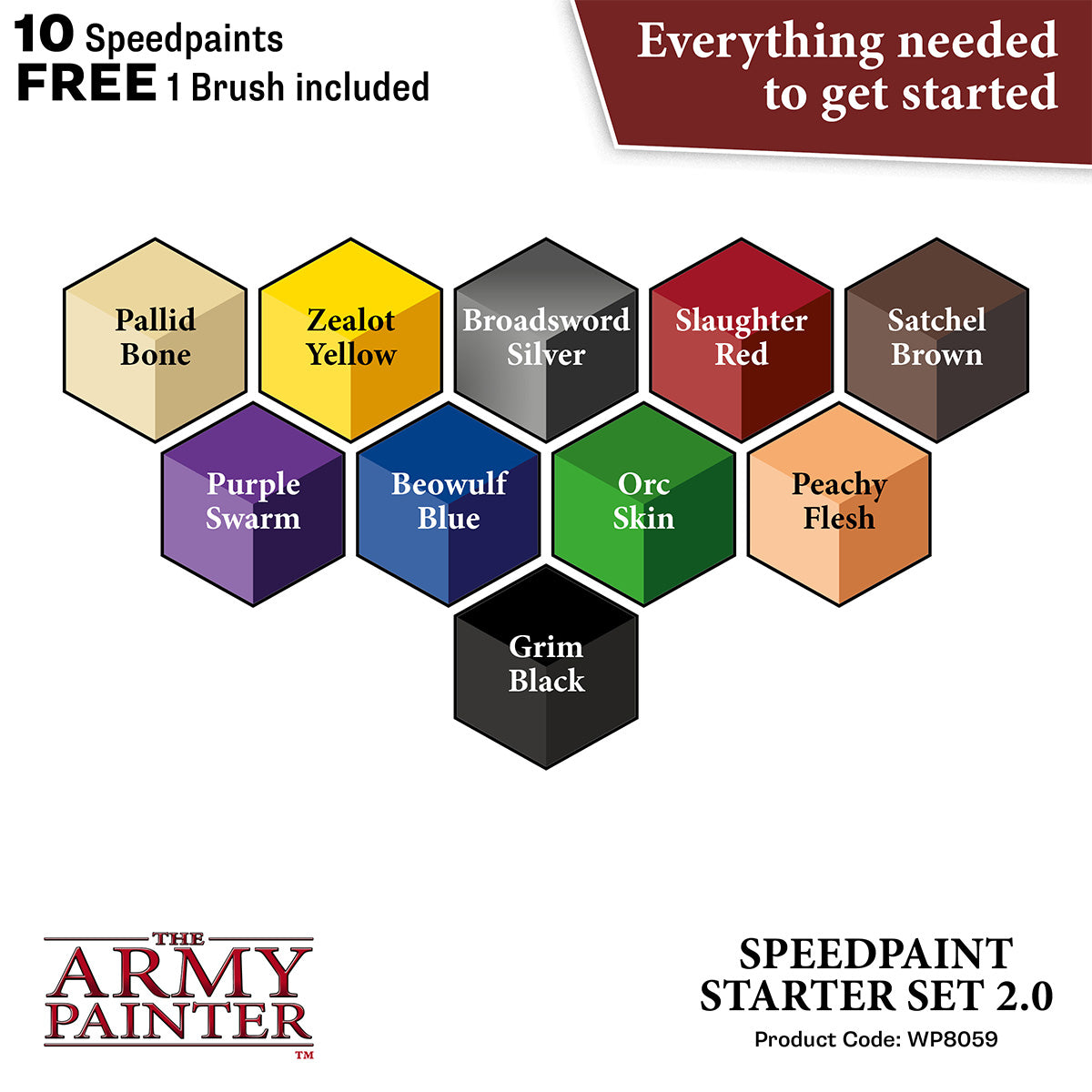 The Army Painter - Speedpaint Starter Set 2.0