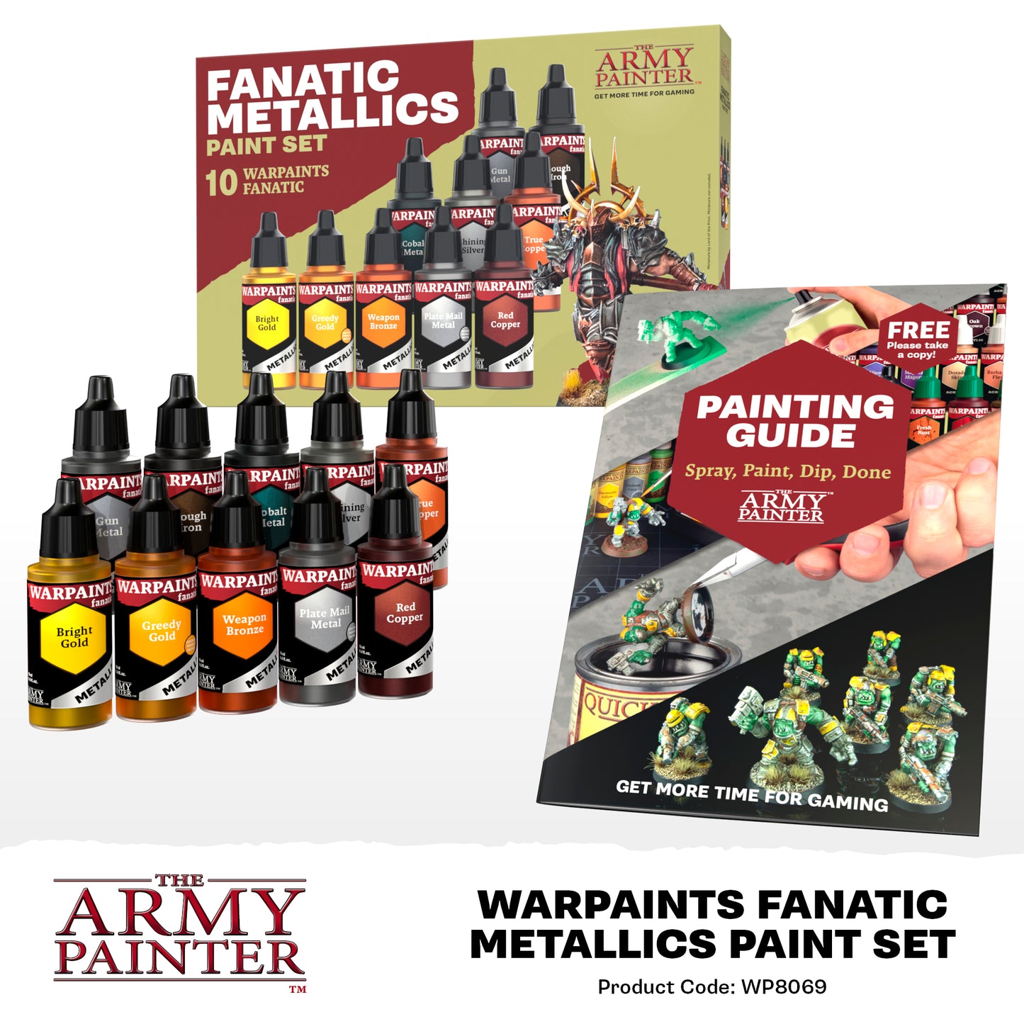 The Army Painter - Warpaints Fanatic - Metallics Set