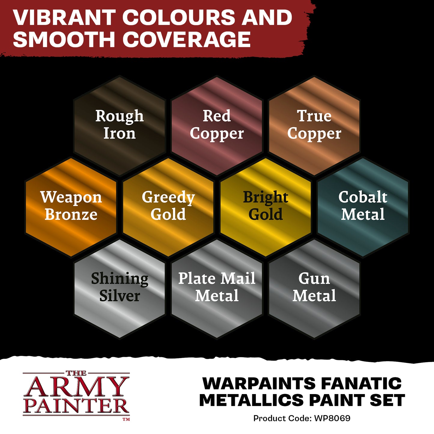 The Army Painter - Warpaints Fanatic - Metallics Set