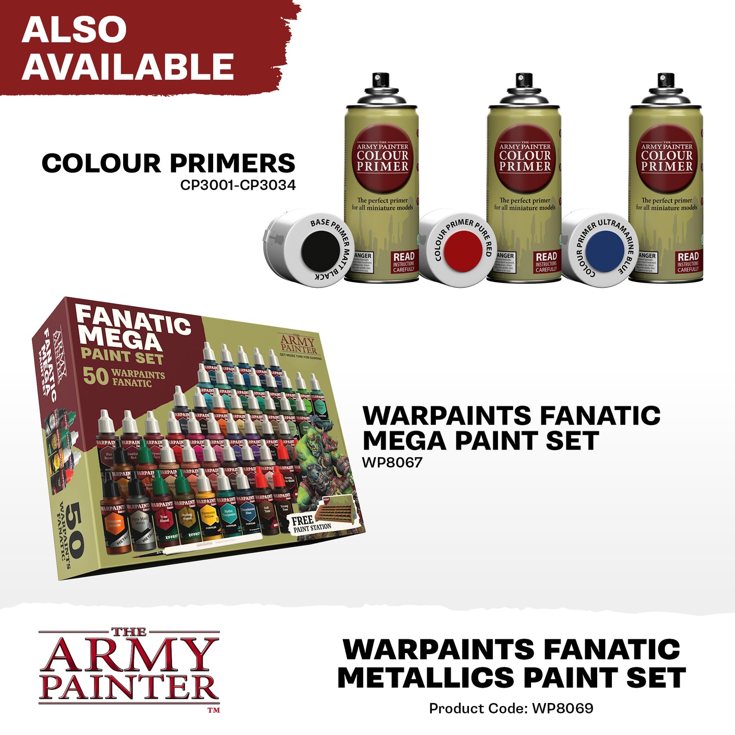 The Army Painter - Warpaints Fanatic - Metallics Set