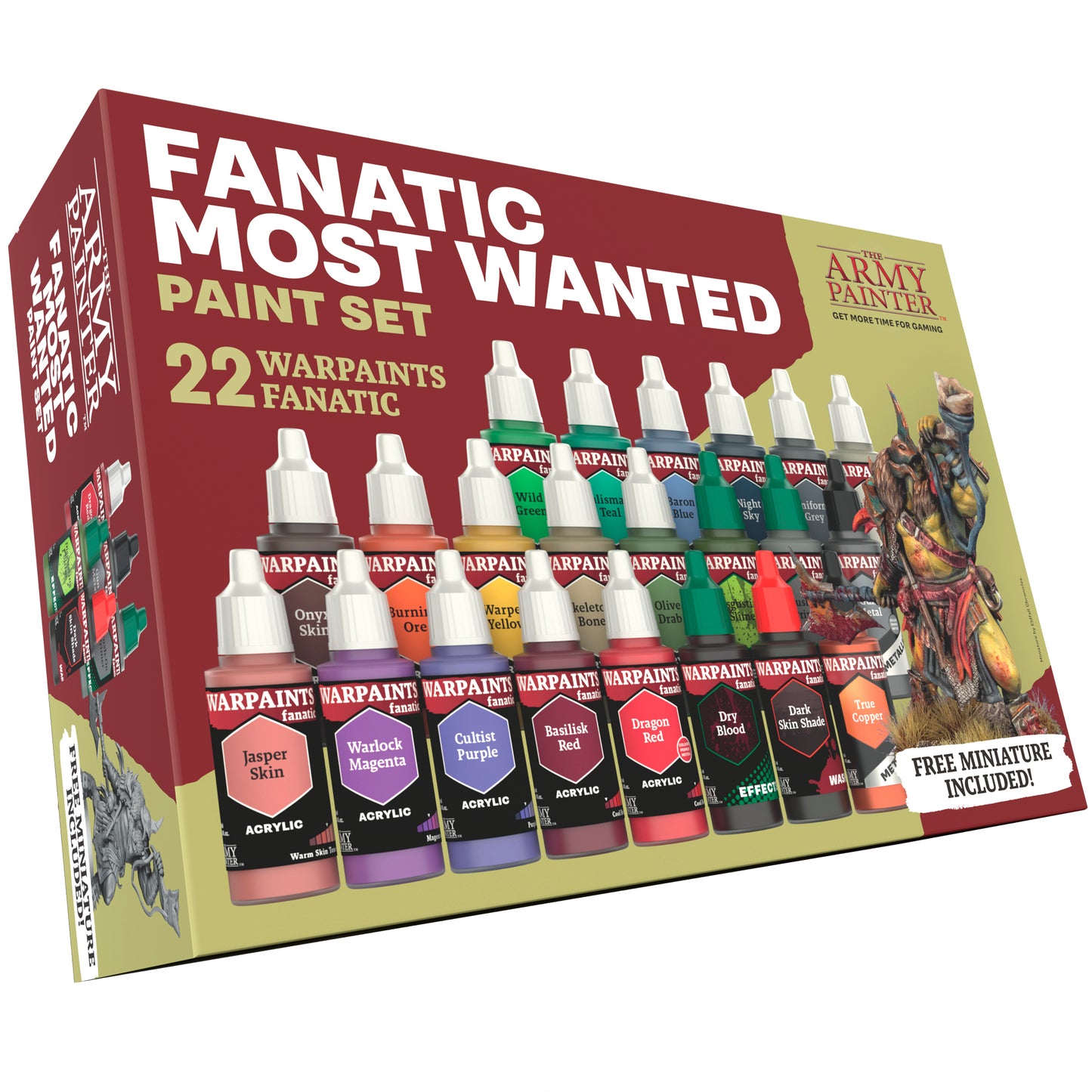 The Army Painter - Warpaints Fanatic - Most Wanted Set