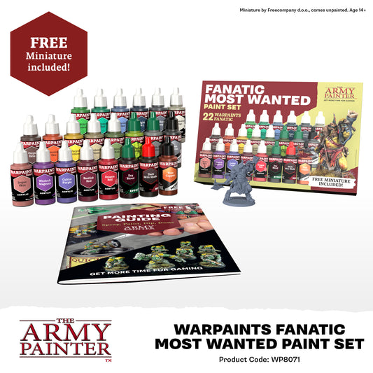The Army Painter - Warpaints Fanatic - Most Wanted Set