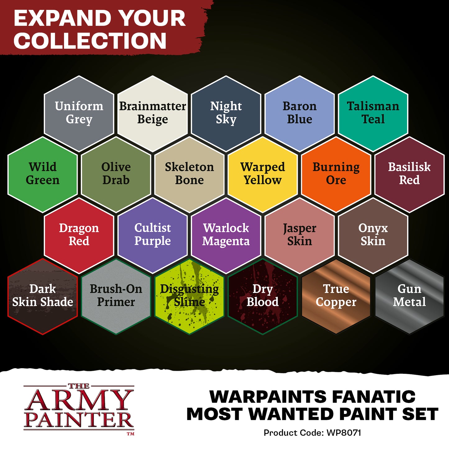 The Army Painter - Warpaints Fanatic - Most Wanted Set