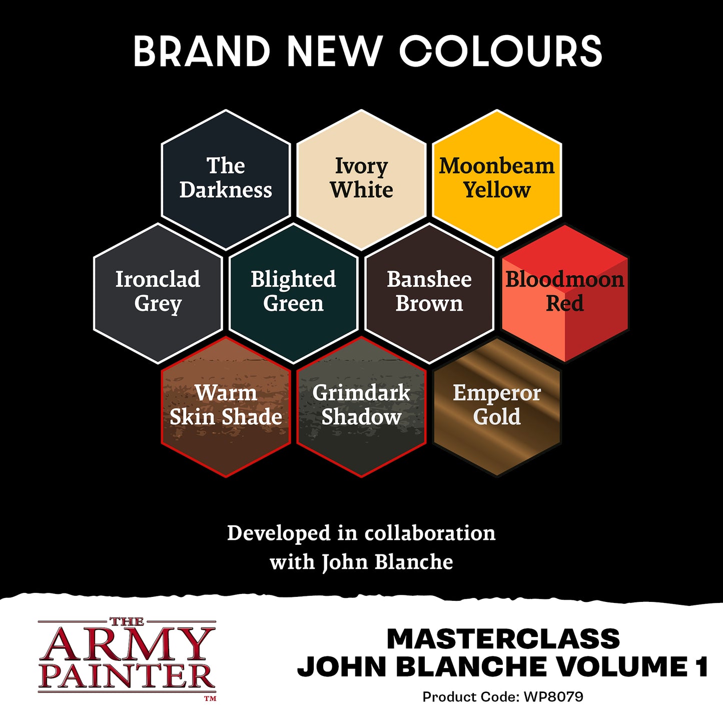 The Army Painter - John Blanche Masterclass: Vol. 1 - Paint Set