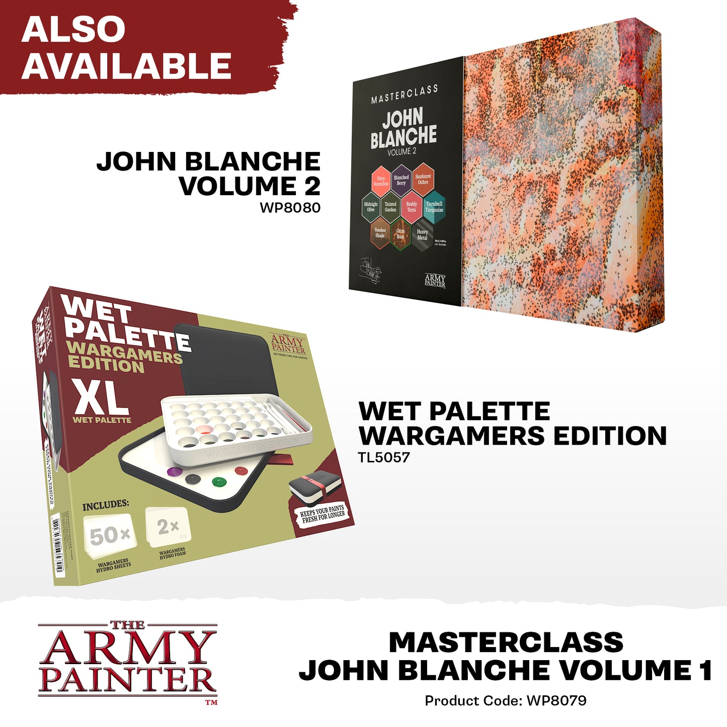 The Army Painter - John Blanche Masterclass: Vol. 1 - Paint Set
