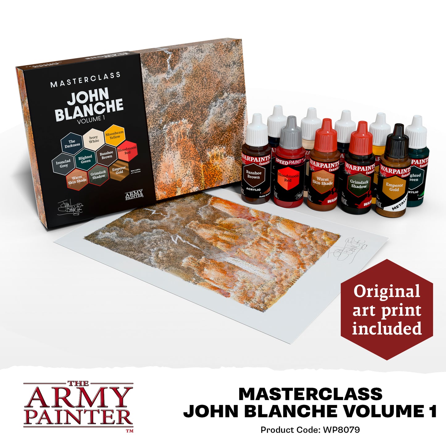 The Army Painter - John Blanche Masterclass: Vol. 1 - Paint Set