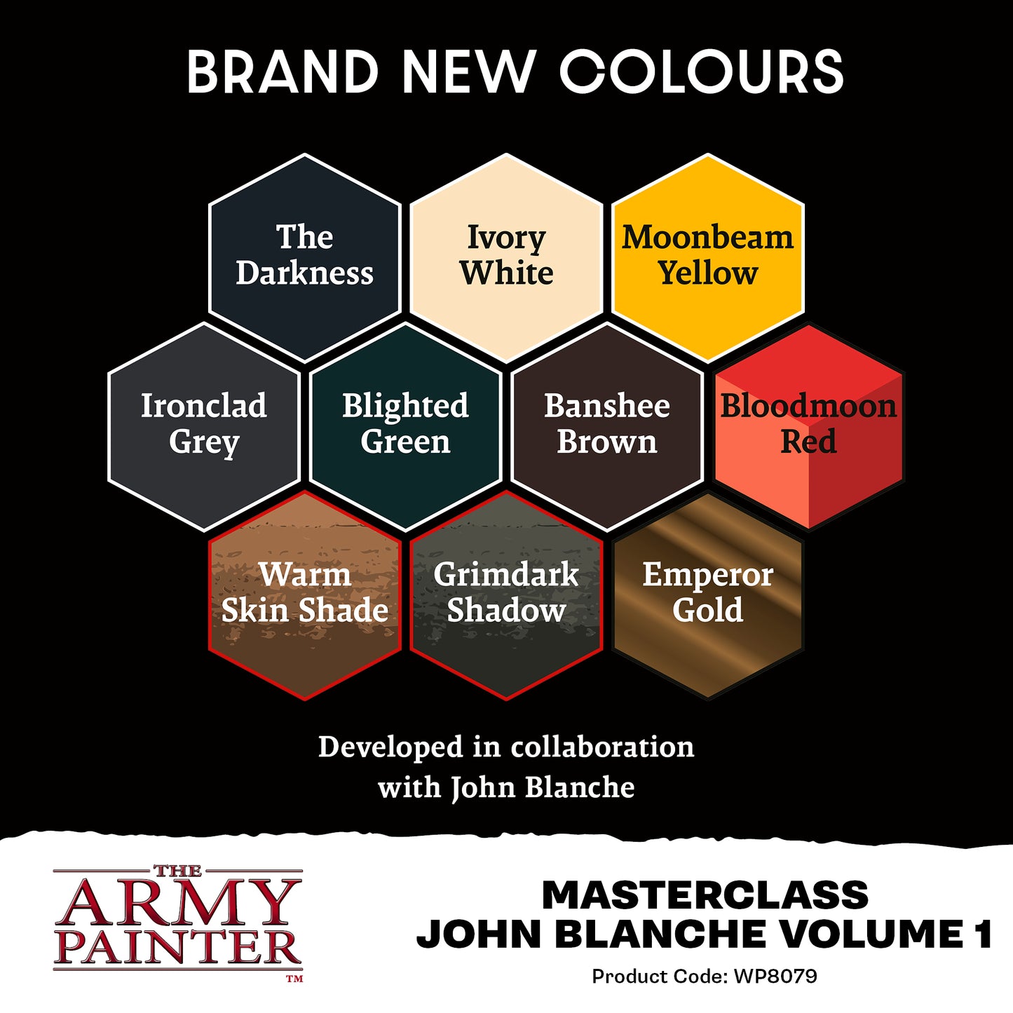 The Army Painter - John Blanche Masterclass: Vol. 1 - Paint Set