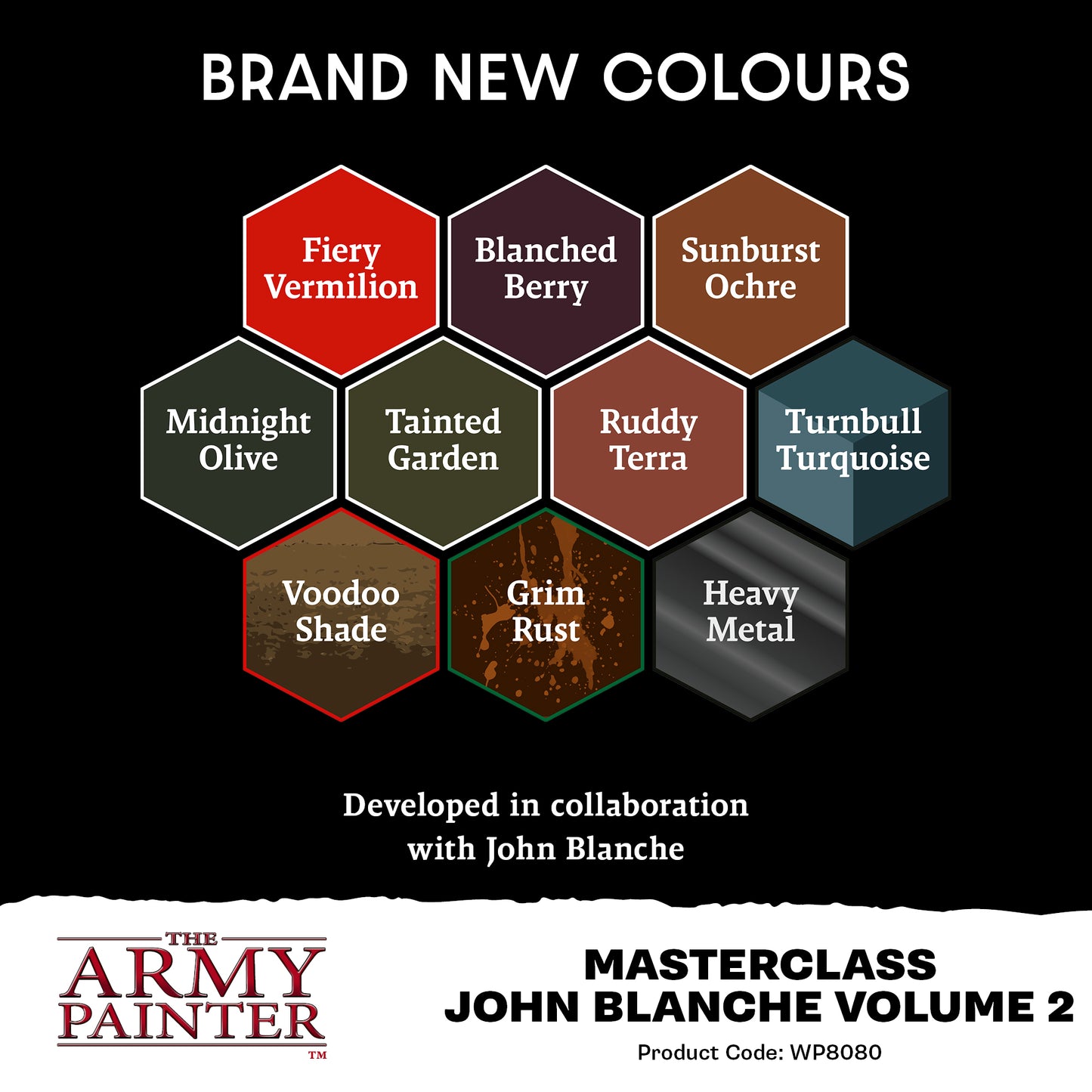 The Army Painter - John Blanche Masterclass: Vol. 2 - Paint Set