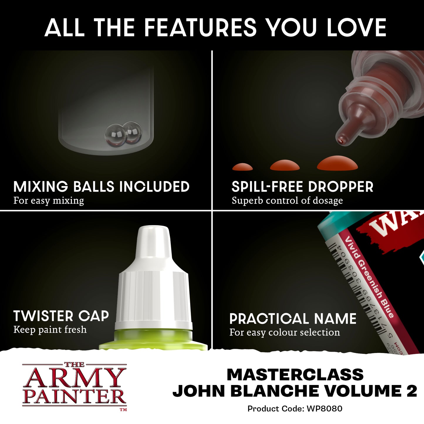 The Army Painter - John Blanche Masterclass: Vol. 2 - Paint Set