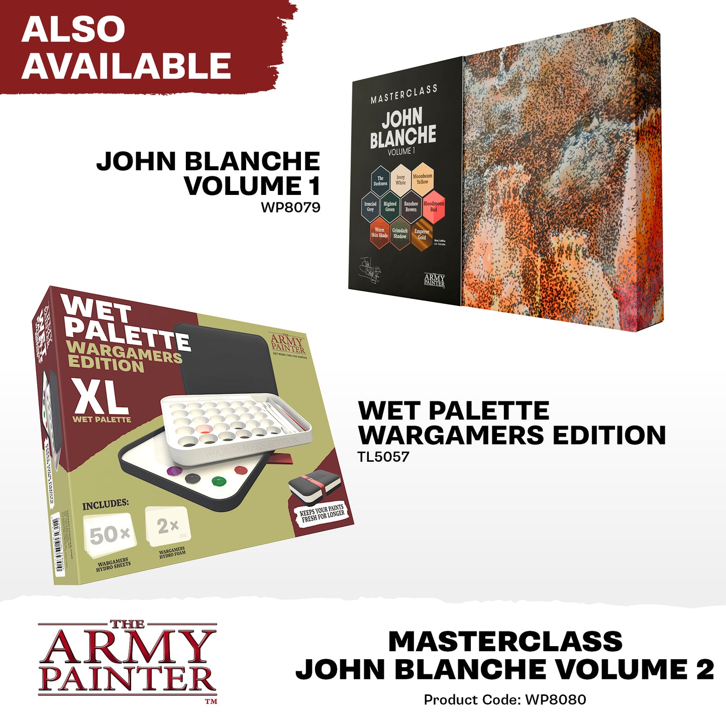 The Army Painter - John Blanche Masterclass: Vol. 2 - Paint Set