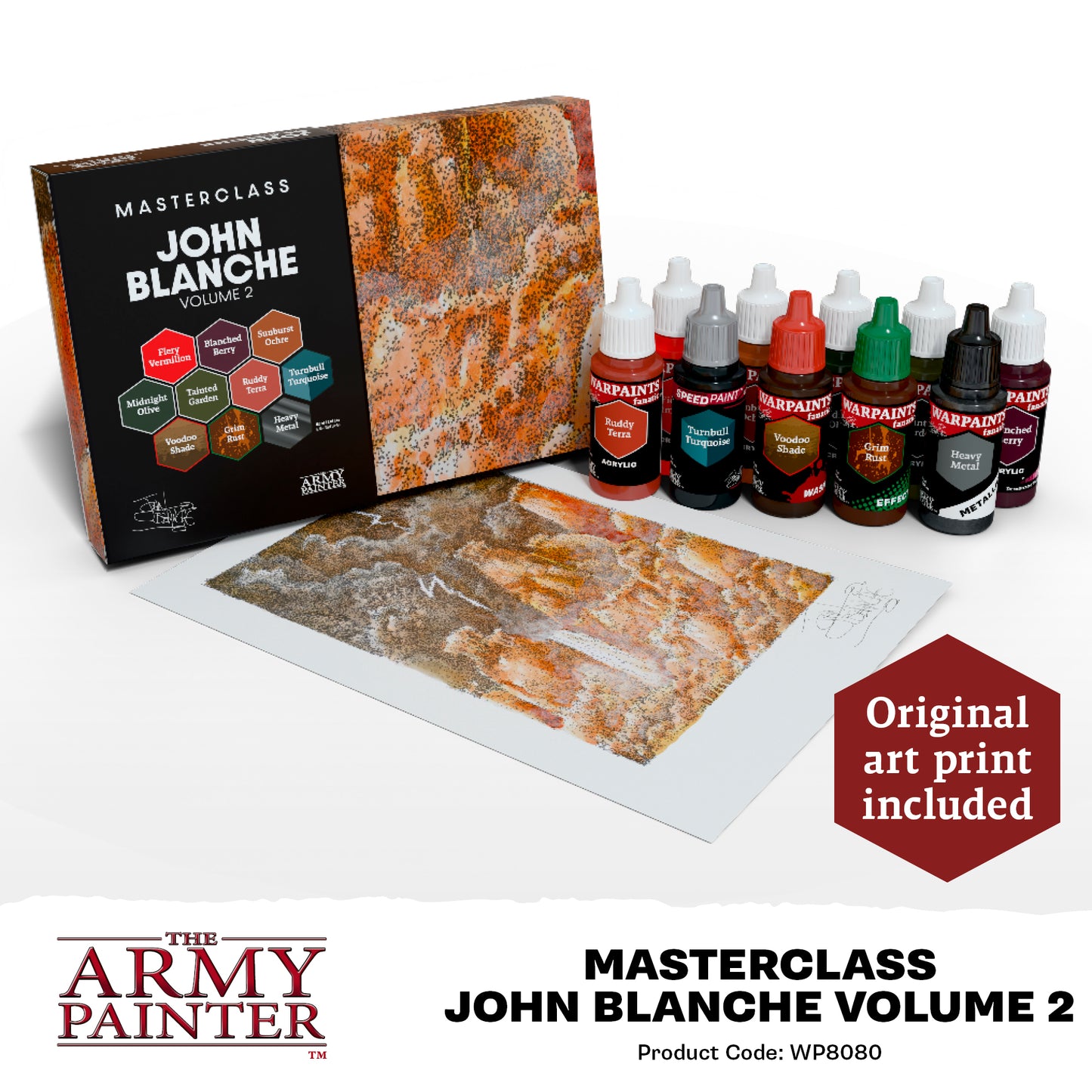 The Army Painter - John Blanche Masterclass: Vol. 2 - Paint Set