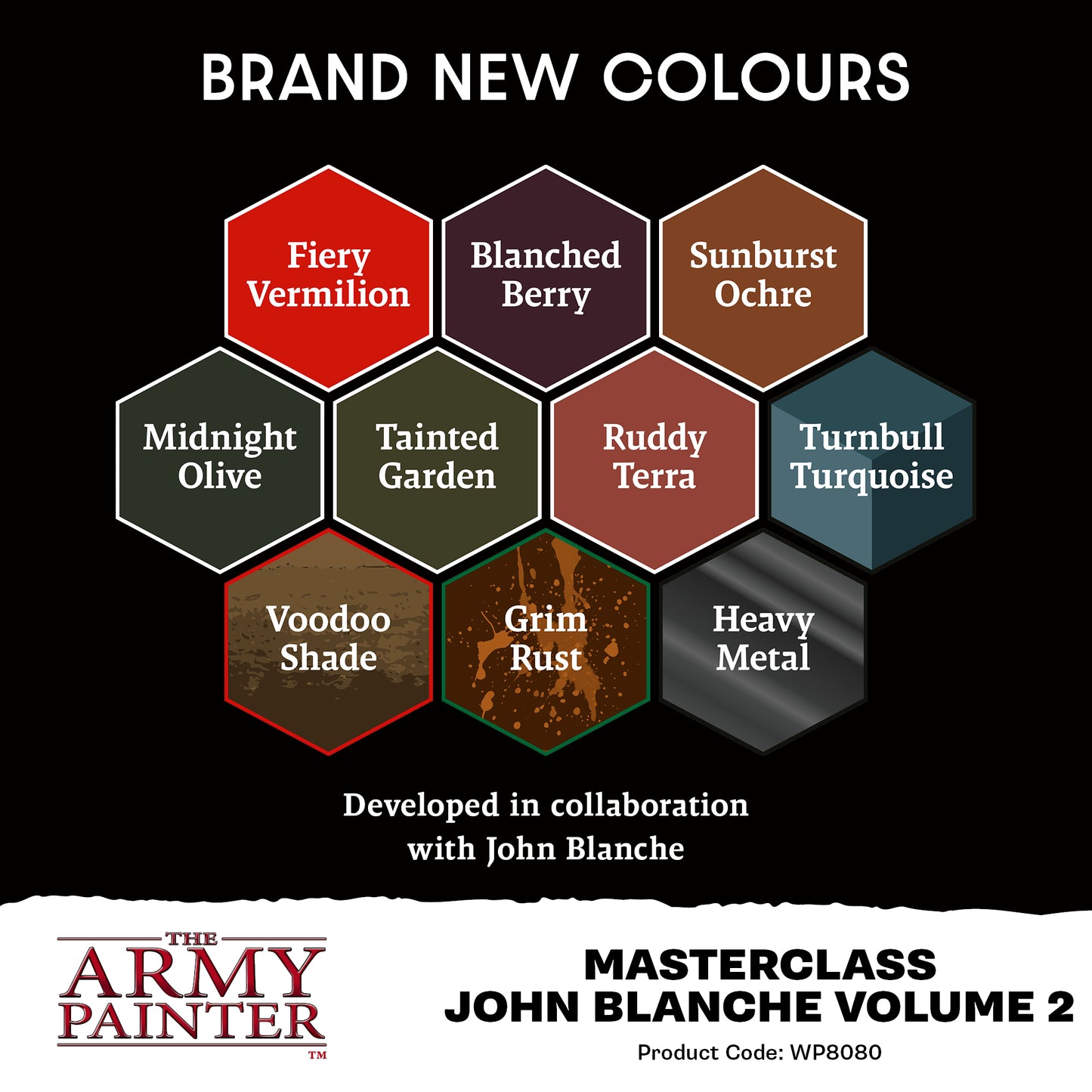 The Army Painter - John Blanche Masterclass: Vol. 2 - Paint Set